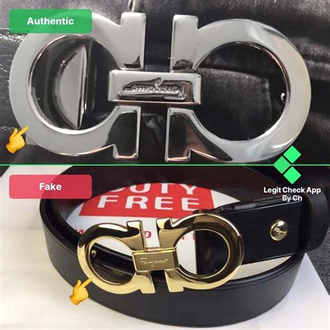 real vs fake ferragamo buckle|real Ferragamo belt.